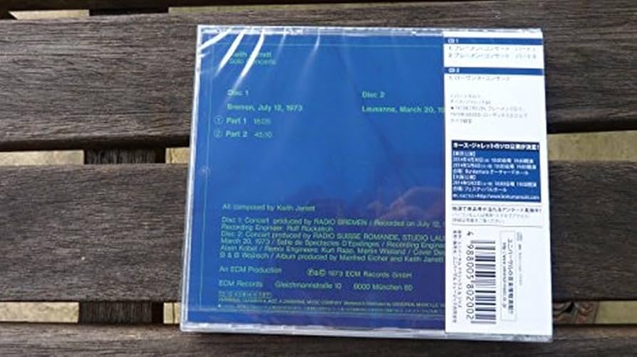 洋楽 KEITH JARRETT SOLO-CONCERT Keith Jarrett - Solo Concerts: Bremen & Lausanne - Amazon